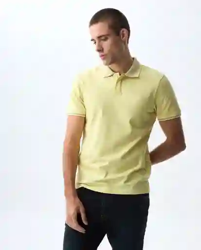 Camiseta Hombre Amarillo Talla M 801G000_AMA120626 Americanino