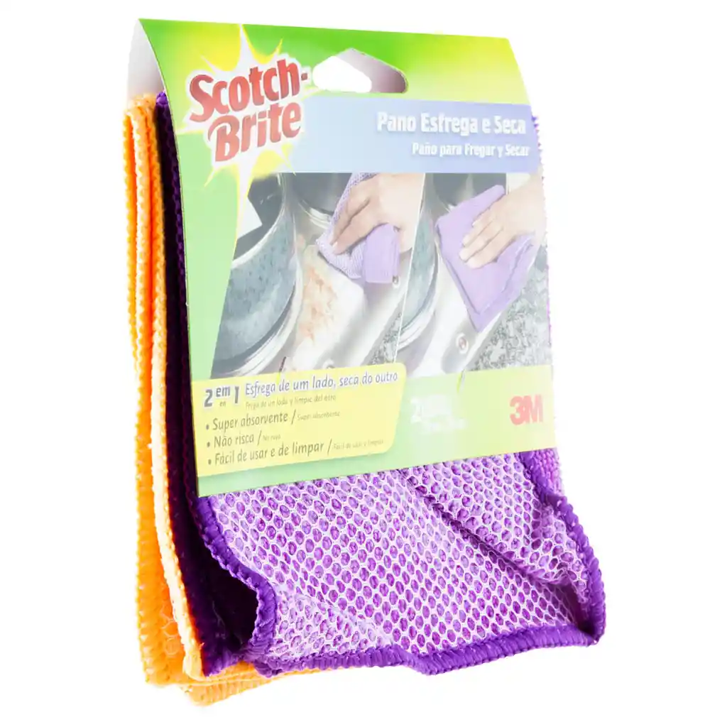 Scotch Brite Paño para Fregar y Secar