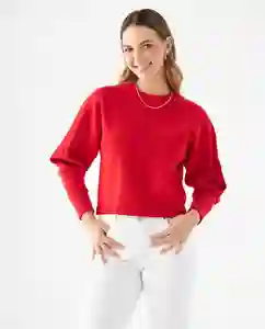 Suéter Tejido Rojo Mineral Médio Talla M 469F216 Esprit