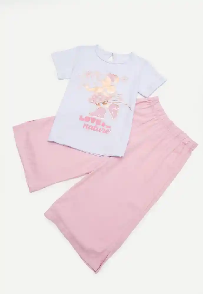 Conjunto Largo 4t-blanco