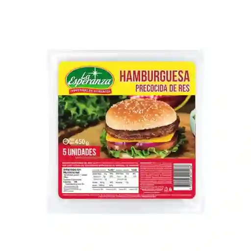 La Esperanza Hamburguesa Precocida