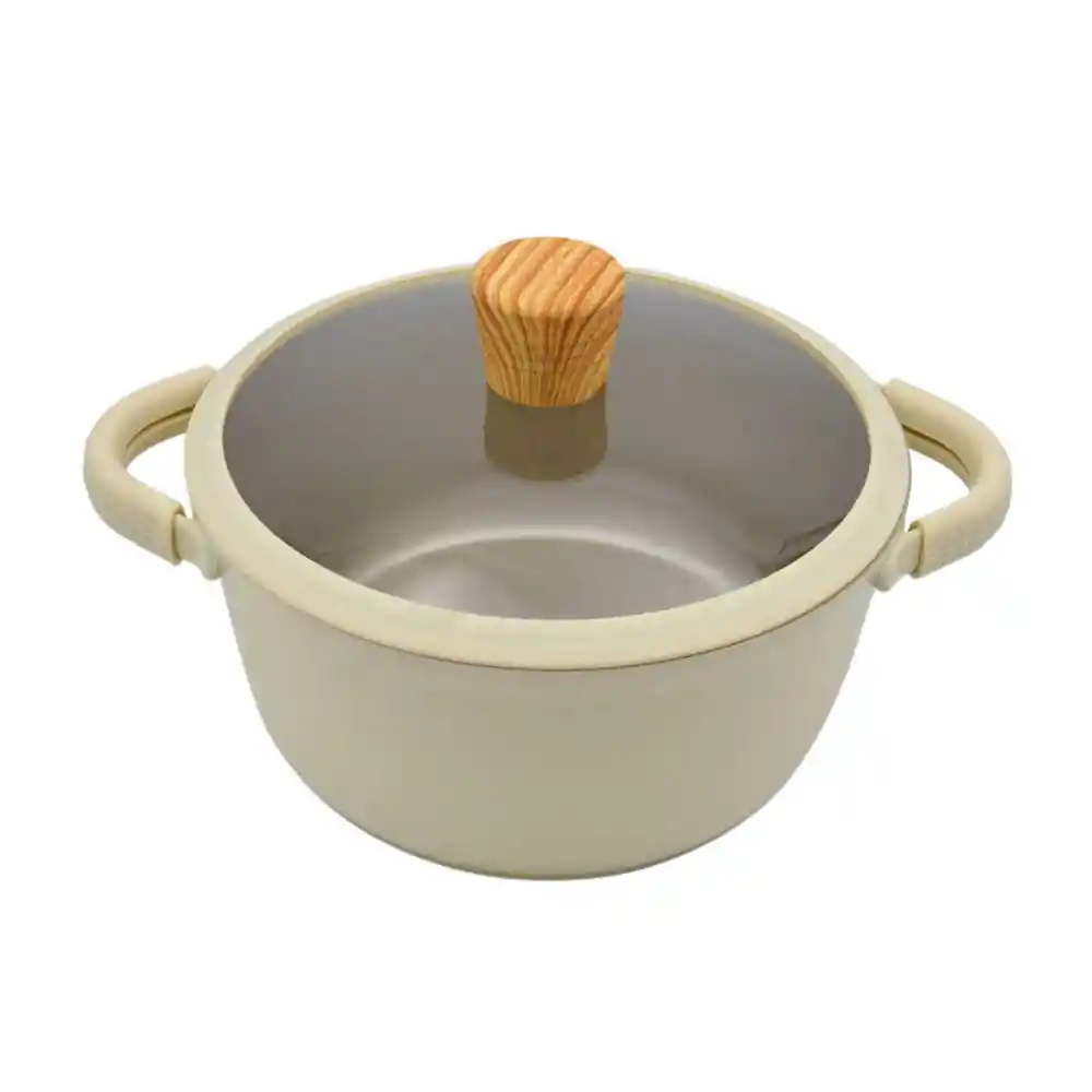 Olla Krea Aluminio Fundido Crema