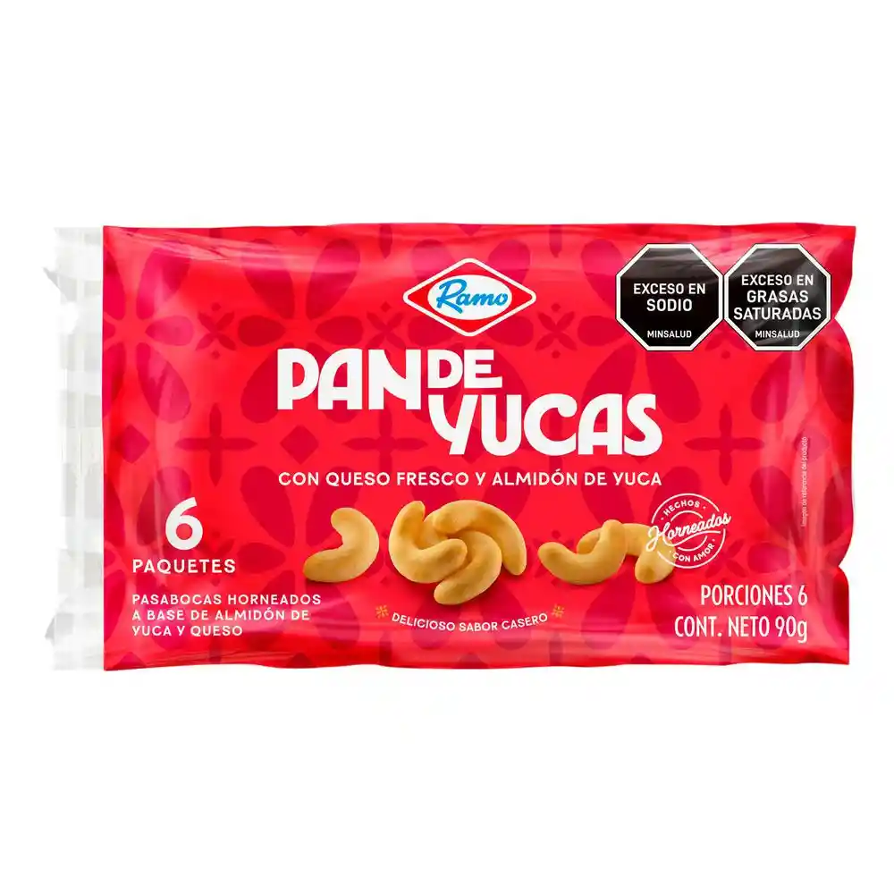 Pasabocas Ramo Horneados Queso Fresco (90 Gr)