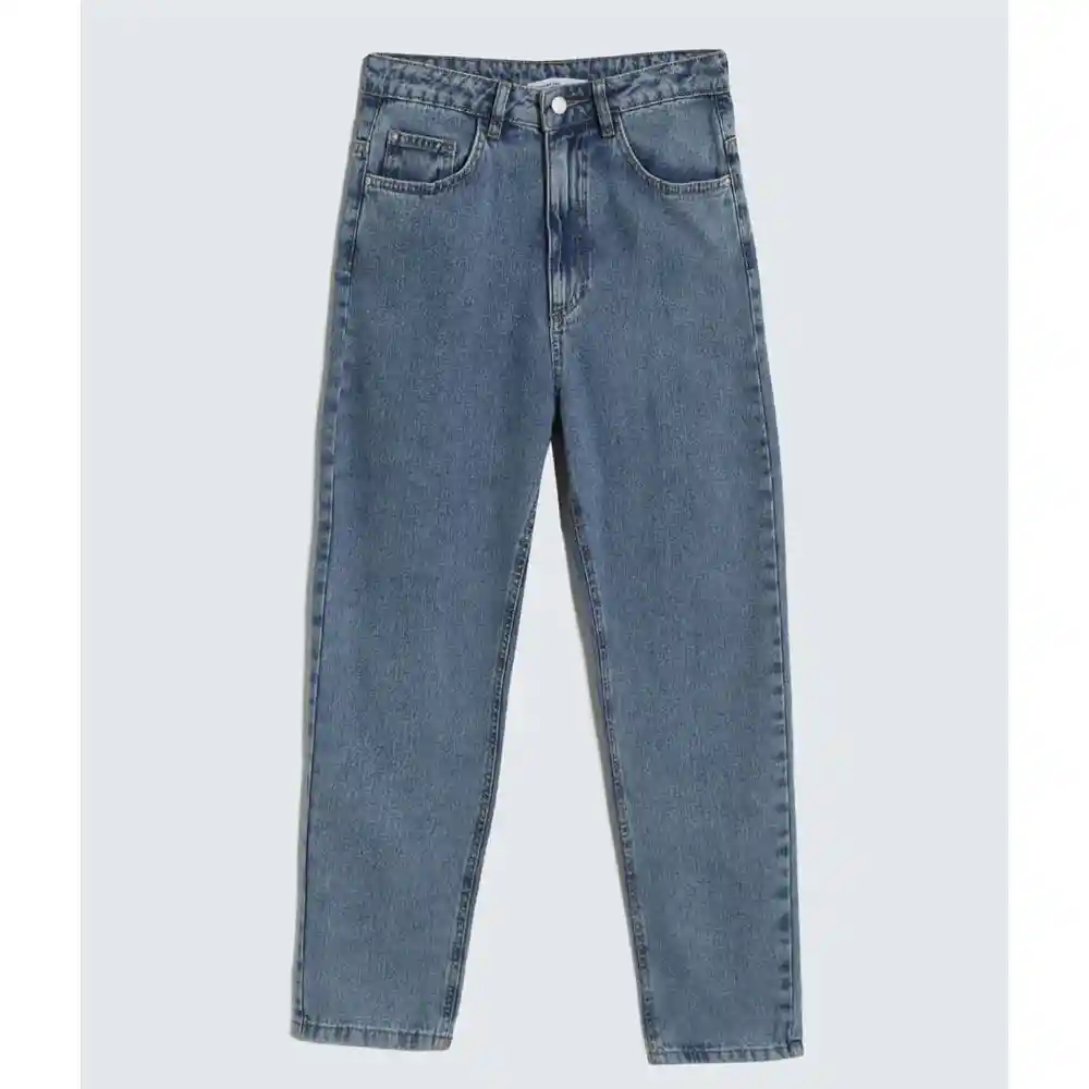 Jeans Mom Azul Claro Para Cadenas Mujer Seven Seven Talla 10