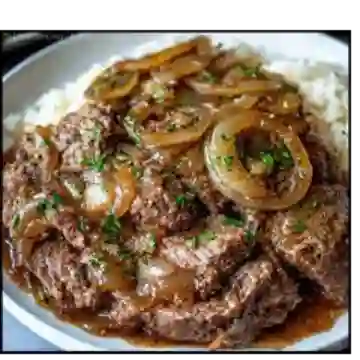 Bandeja de encebollada