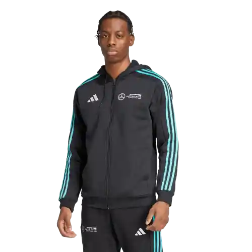 Adidas Chaqueta F1 Mercedes Benz de Hombre Negro Talla M
