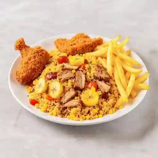 Arroz valenciana familiar / 04 personas.