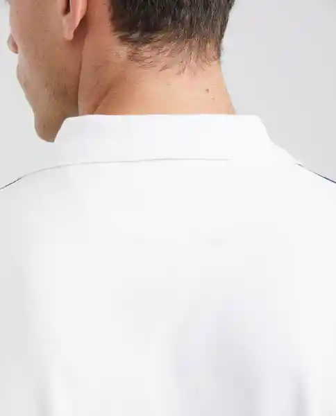 Camiseta Polo Contrast Crudo Prístino Claro L Chevignon