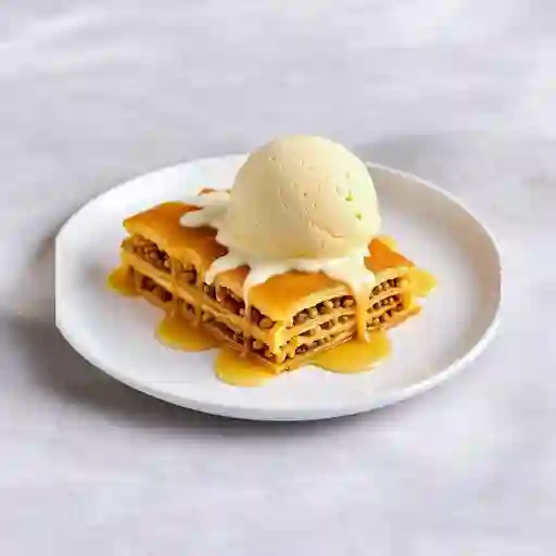 Baklawa Con Helado