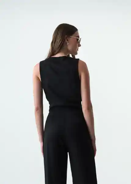 Enterizo Kala Mujer Negro Puro Ultraoscuro Talla M 563G331 Naf Naf
