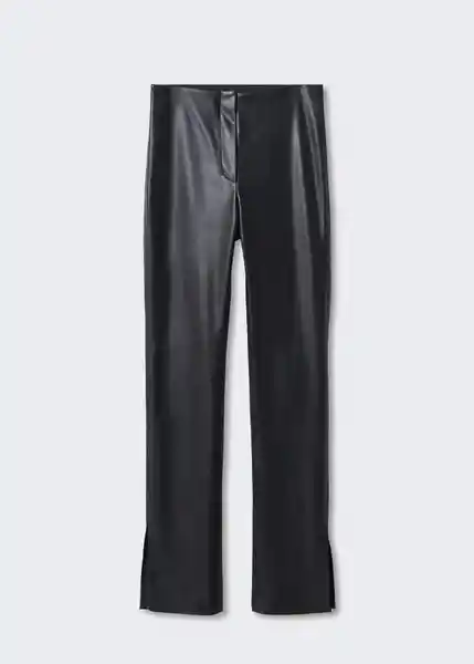 Pantalón Newcut Negro Talla 24 Mujer Mango