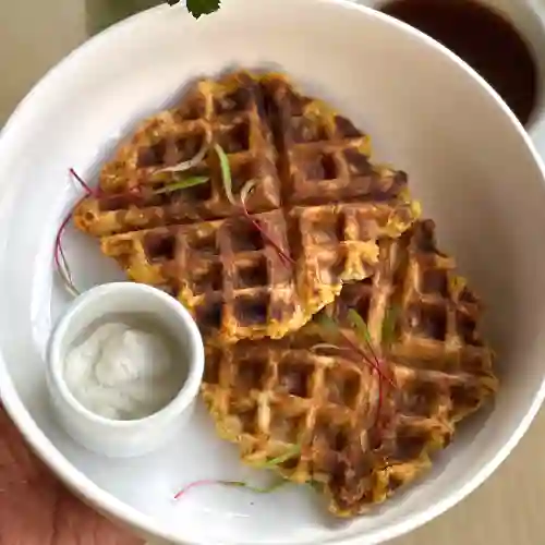 Waffles de Yuca