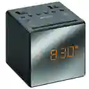 Radio Reloj Sony Fm / Am Digital. Forma en Cubo. Color Gris Oscuro. Capacidad Para 50 Contactos. Marca: Sony. Referencia: Icfc1Tbk. Sku 209987