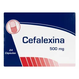 Cefalexina Cápsulas 500 Mg
