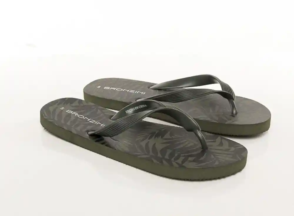 Sandalias Plastica Hombre 38-verde