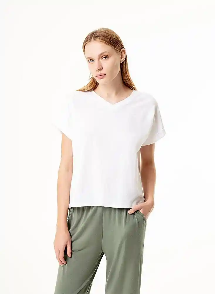 Camiseta Pij. M/c Mujer Gef 743439