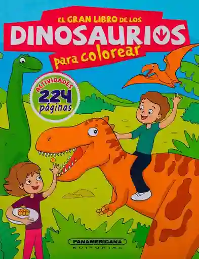 El Gran Libro de Los Dinosaurios Para Colorear