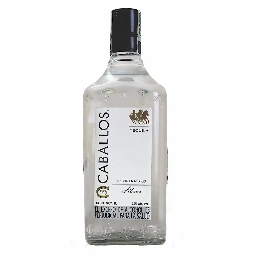 3 Caballos Tequila Silver