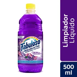 Limpiador Líquido Fabuloso Antibacterial Lavanda Botella 500 ml
