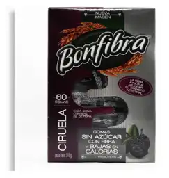 Bonfibra Gomas con Fibra sin Azúcar Sabor a Ciruela