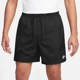 Nike Short Club Flow Para Hombre Negro Talla M