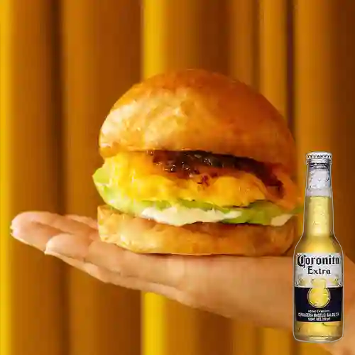 Combo Sándwich Full + Cerveza Coronita Bot. 210ml