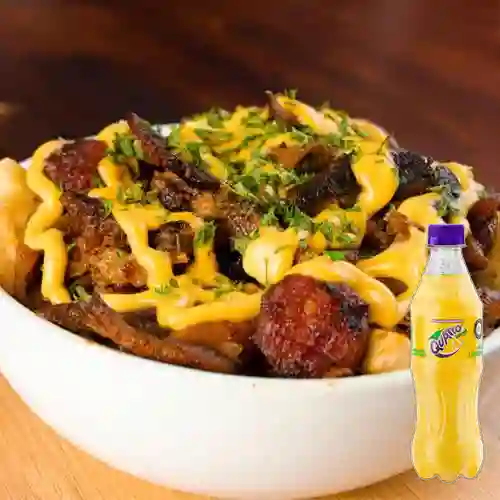 Combo Papa Burger Pork + Quatro Original 400ML