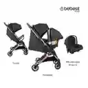 Coche Travel System Compacto Micro Bebesit Negro Bebesit Jctsx5bk