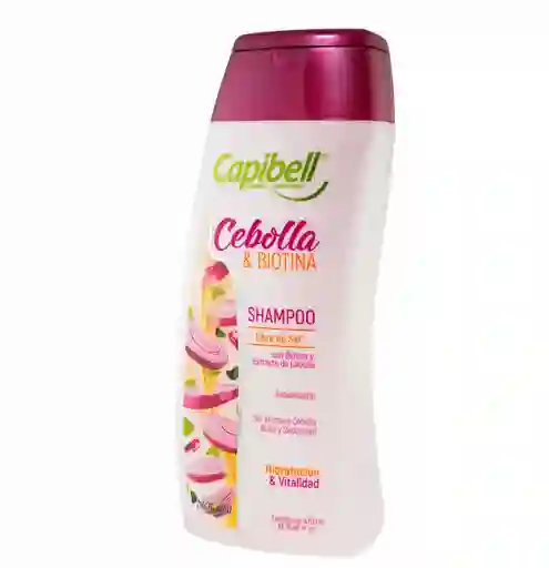 Capibell Shampoo con Cebolla y Biotina