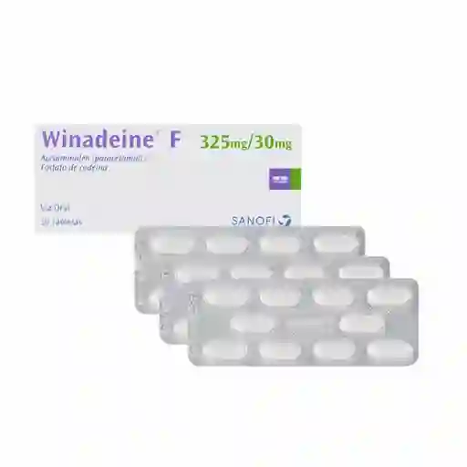 Winadeine F (325 mg/30 mg)