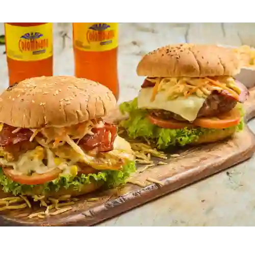 Promocion 2 Hamburguesas Mixtas