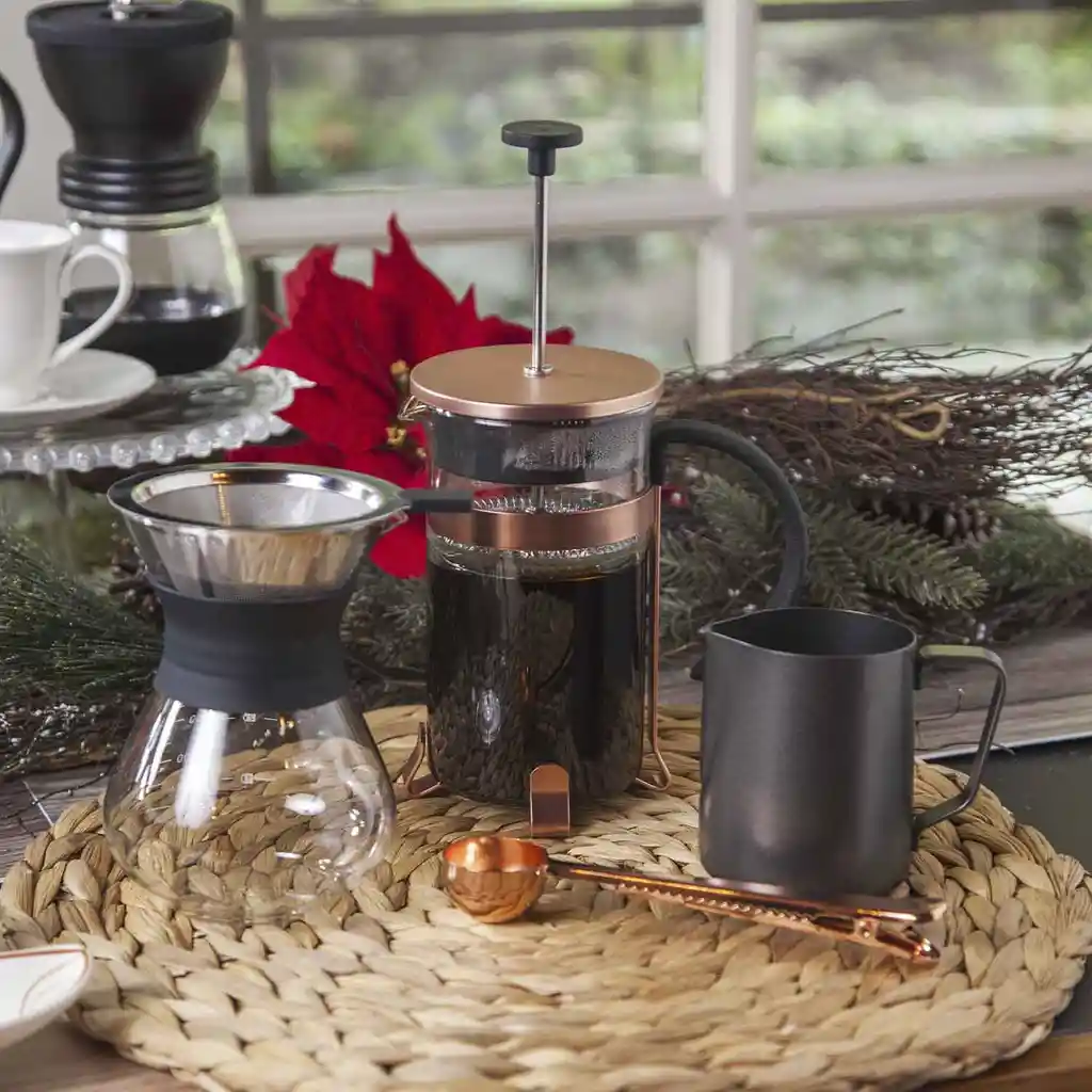 Cafetera Prensadora Copper Ambiente Gourmet