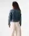 Chaqueta Mujer Azul Talla M 322G000_AZU174429 Americanino
