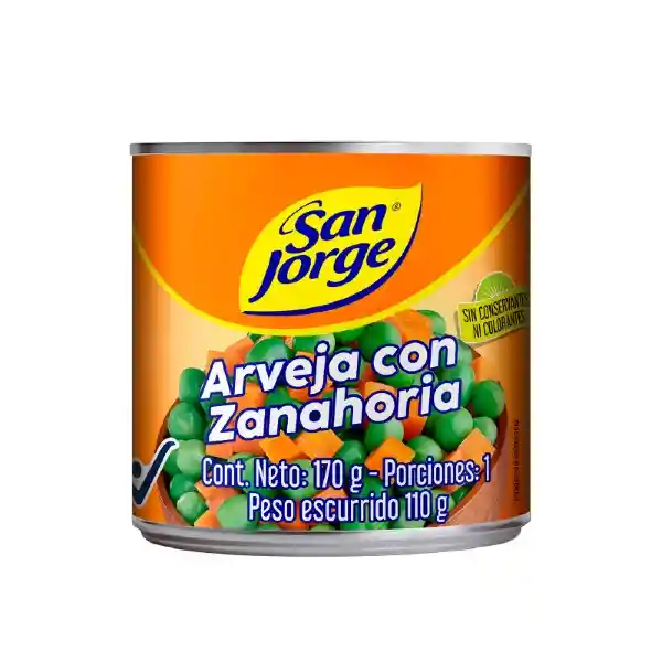 San Jorge Arveja Zanahoria Conservas