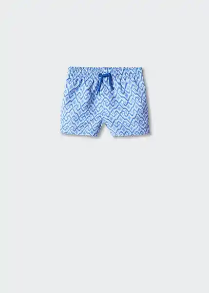 Short Bañador Ischiab Azul Talla 51 Niños Mango