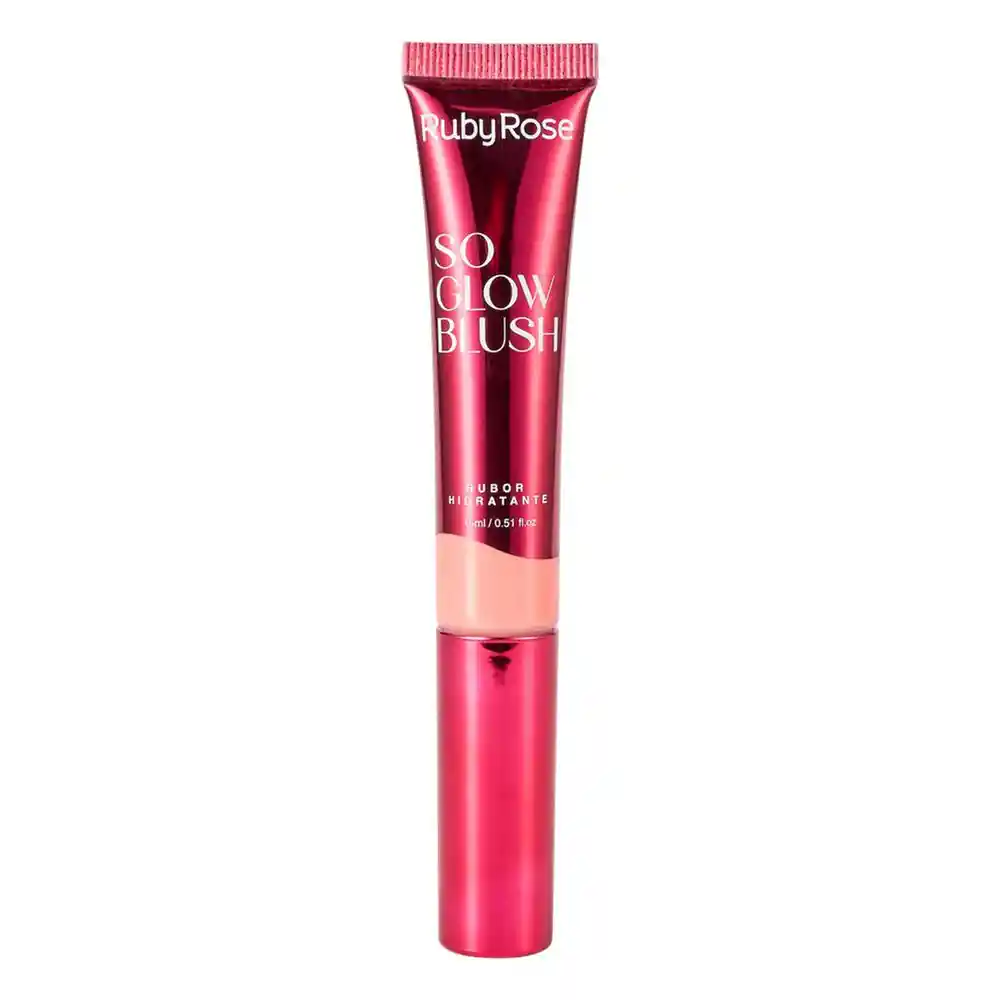 Rubor Ruby Rose So Glow Blush_peachy (15 Ml)