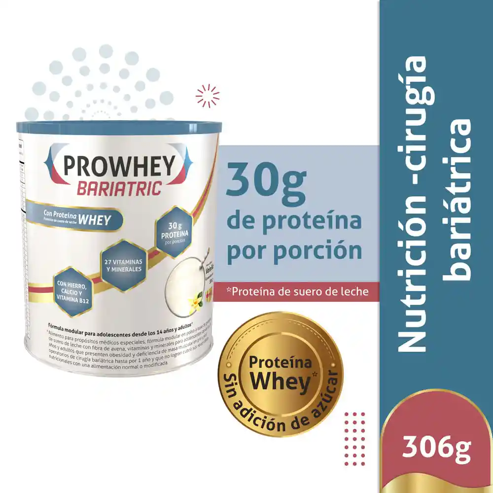 Prowhey Bariatric Saborvainilla Lata