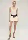 Top Kali Crudo Talla L Mujer Mango