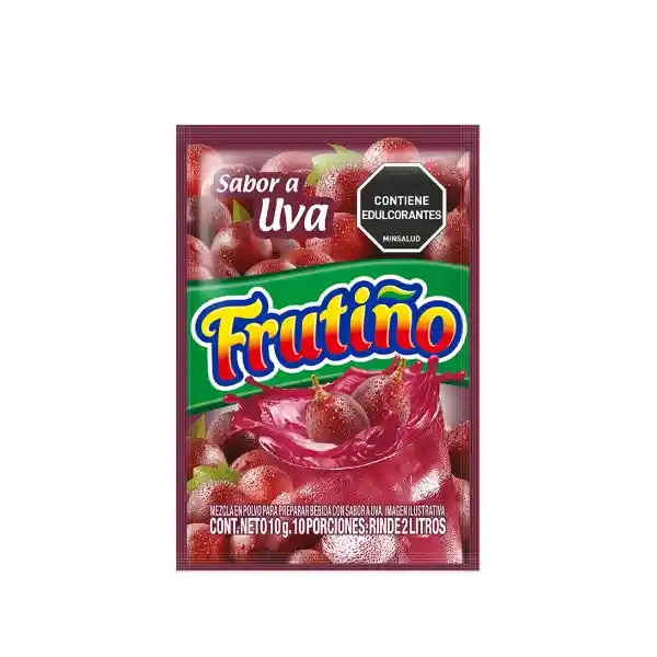 Frutiño Mezcla Polvo Bebida Uva