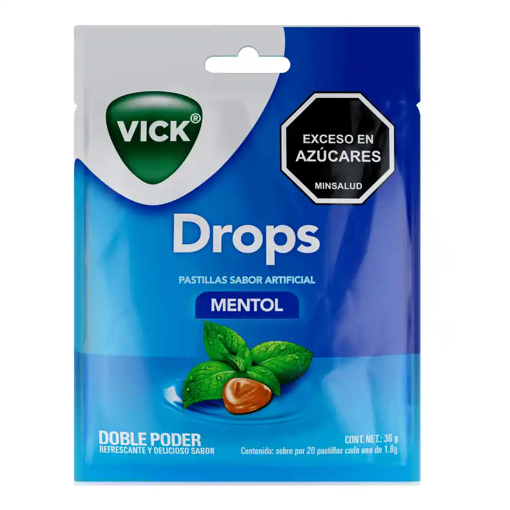 Vick Drops Mentol X 20 X
