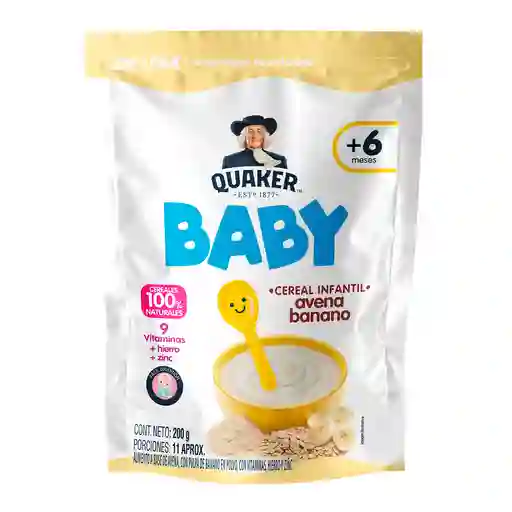 Baby Quaker Banano 200g