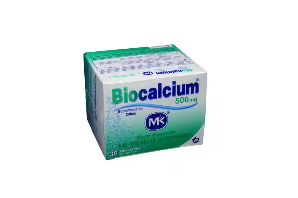 Biocalcium Suplemento de Calcio (500 mg)