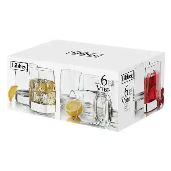 Libbey Set Vasos Vibe Corto