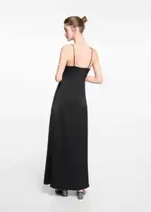 Vestido Black Negro Talla 21 Niñas Mango