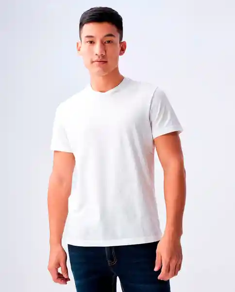 Camiseta Blanco Talla L Hombre Americanino 840c000