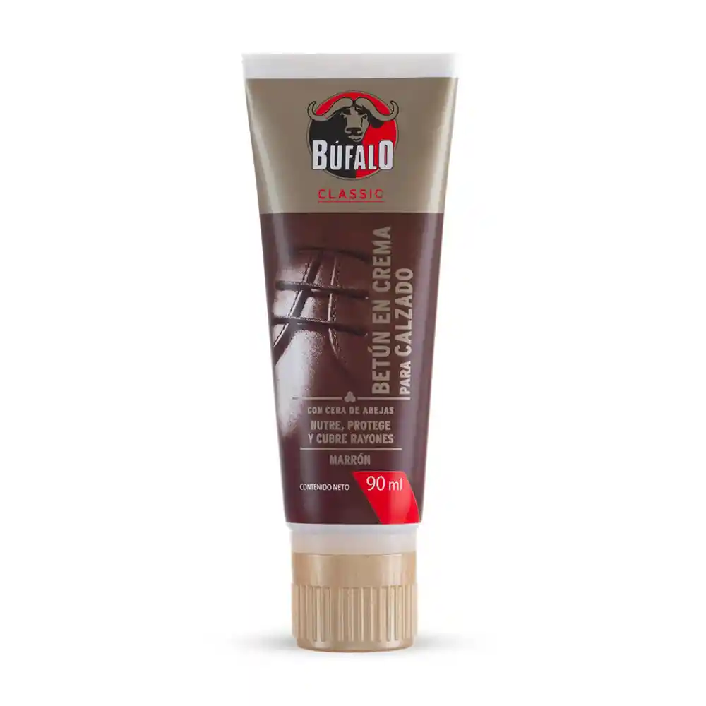 Búfalo Betún en Crema para Calzado Color Marrón