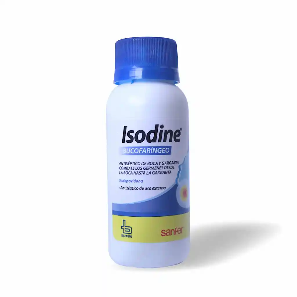 Isodine Antiséptico Bucofaríngeo de Uso Externo