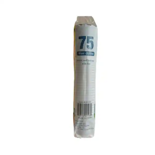 Naturezway Vaso de Papel de Bambú Marrón Con Tapa 350 mL