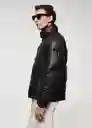 Abrigo Anorak Boulder Negro Talla XXL Hombre Mango