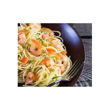 Spaguetti en Mariscos